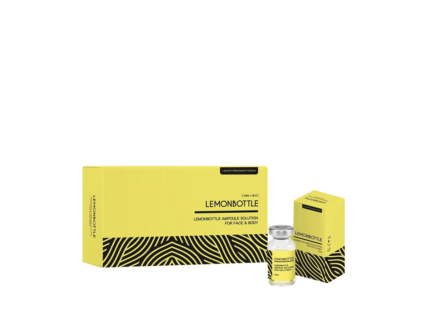 LEMONBOTTLE 美容液 10ml × 10本 Buy Lemonbottle Ampoule Solution Online: Best Fat Dissolver